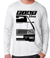 Camiseta manga longa Infantil ou Adulto Fiat uno quadrado - Foto 3