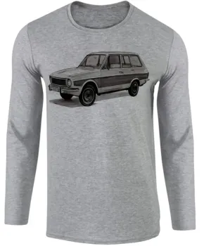 Camiseta manga longa Infantil ou Adulto Ford belina carro antigo classico