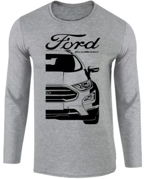 Camiseta manga longa Infantil ou Adulto ford ecosport camionete - Foto 2