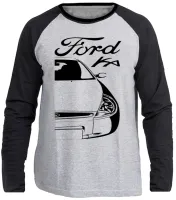 Camiseta manga longa Infantil ou Adulto Ford ka carro antigo 1998 - Foto 3