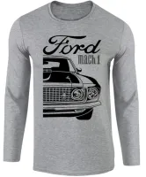 Camiseta manga longa Infantil ou Adulto Ford Mustang Mach 1 - Foto 2