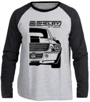 Camiseta manga longa Infantil ou Adulto Ford Mustang Shelby GT500 Eleanor - Foto 3