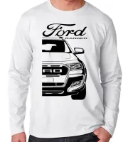 Camiseta manga longa Infantil ou Adulto ford ranger mk3 camionete - Foto 3