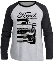 Camiseta manga longa Infantil ou Adulto ford ranger mk4 modelo novo - Foto 3