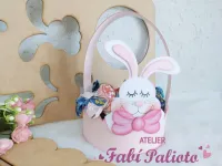 G1.844 Gabarito de Moldes  em MDF Goelho Guloso na Cesta - Foto 4