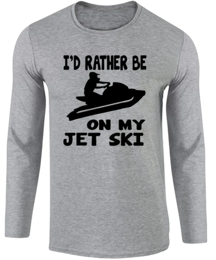 Camiseta manga longa Infantil ou Adulto Jet ski moto