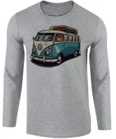 Camiseta manga longa Infantil ou Adulto Kombi carro antigo - Foto 2