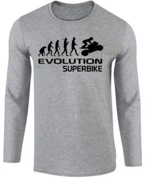 Camiseta manga longa Infantil ou Adulto Moto superbike - Foto 2