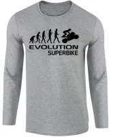 Camiseta manga longa Infantil ou Adulto Moto superbike - Foto 2