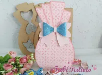 G1.846  Gabarito de Moldes  em MDF Embalagem Ovo de Páscoa - Foto 2