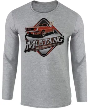 Camiseta manga longa Infantil ou Adulto Mustang carro antigo anos 60 - Foto 2