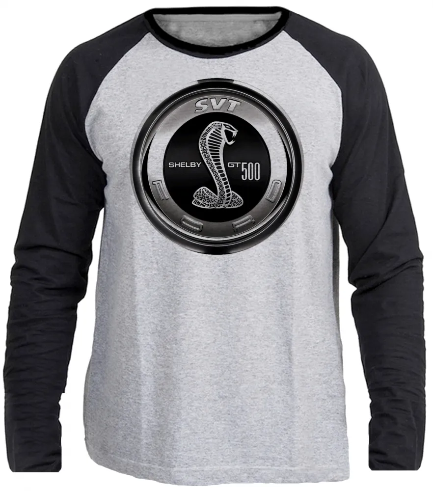 Camiseta manga longa Infantil ou Adulto Mustang shelby cobra 500 Imagem