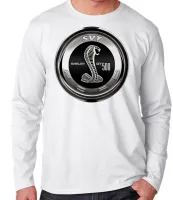Camiseta manga longa Infantil ou Adulto Mustang shelby cobra 500 - Foto 3