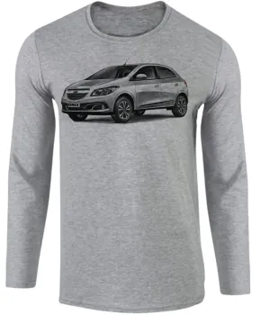Camiseta manga longa Infantil ou Adulto Onix antigo chevrolet - Foto 2