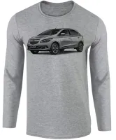 Camiseta manga longa Infantil ou Adulto Onix antigo chevrolet - Foto 2