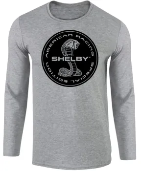 Camiseta manga longa Infantil ou Adulto Shelby cobra Mustang racing - Foto 2