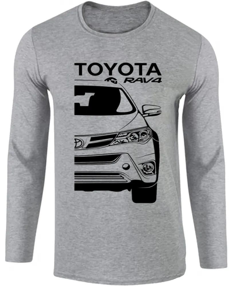 Camiseta manga longa Infantil ou Adulto Toyota Rav4 camionete