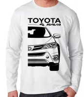 Camiseta manga longa Infantil ou Adulto Toyota Rav4 camionete - Foto 2