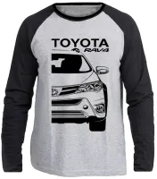 Camiseta manga longa Infantil ou Adulto Toyota Rav4 camionete - Foto 3