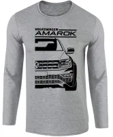 Camiseta manga longa Infantil ou Adulto Volkswagen Amarok camionete - Foto 2