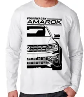Camiseta manga longa Infantil ou Adulto Volkswagen Amarok camionete - Foto 3
