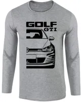 Camiseta manga longa Infantil ou Adulto Volkswagen golf gti esportivo - Foto 2