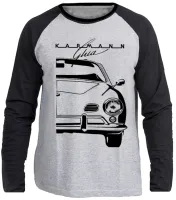 Camiseta manga longa Infantil ou Adulto Volkswagen karmann ghia - Foto 3