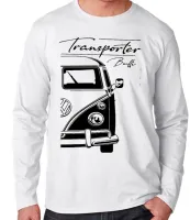 Camiseta manga longa Infantil ou Adulto Volkswagen kombi classico - Foto 3
