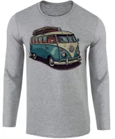 Camiseta manga longa Infantil ou Adulto Volkswagen Kombi corujinha - Foto 2