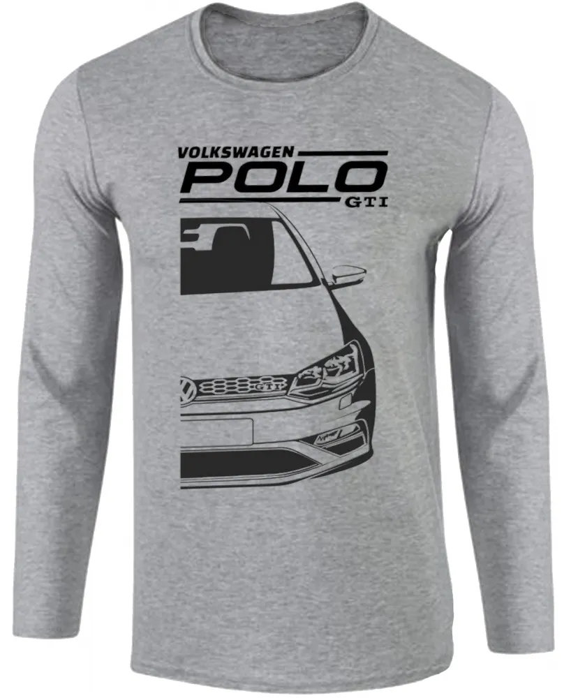 Camiseta manga longa Infantil ou Adulto Volkswagen Polo GTI carro