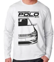 Camiseta manga longa Infantil ou Adulto Volkswagen Polo GTI carro - Foto 2