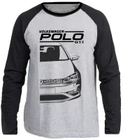 Camiseta manga longa Infantil ou Adulto Volkswagen Polo GTI carro - Foto 3