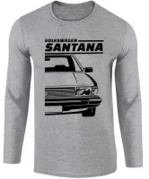 Camiseta manga longa Infantil ou Adulto Volkswagen Santana carro antigo - Foto 2