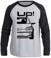 Camiseta manga longa Infantil ou Adulto Volkswagen UP carro - Foto 3