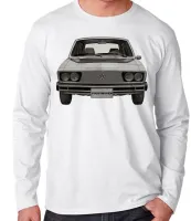 Camiseta manga longa Infantil ou Adulto volkswagen variant brasilia - Foto 2