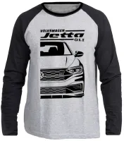 Camiseta manga longa Infantil ou Adulto Volkwagen Jetta GLi - Foto 3