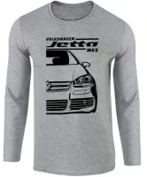Camiseta manga longa Infantil ou Adulto Volkwagen Jetta MK5 - Foto 2