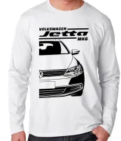 Camiseta manga longa Infantil ou Adulto Volkwagen Jetta MK6 - Foto 2