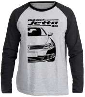 Camiseta manga longa Infantil ou Adulto Volkwagen Jetta MK6 - Foto 3