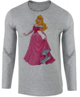 Camiseta manga longa Infantil ou Adulto Aurora bela adormecida princesa - Foto 2