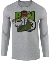 Camiseta manga longa Infantil ou Adulto Ben 10 super heroi - Foto 2