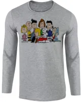 Camiseta manga longa Infantil ou Adulto Charlie brow snoopy turma - Foto 2