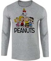 Camiseta manga longa Infantil ou Adulto charlie brown snoopy e turma - Foto 2