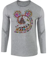 Camiseta manga longa Infantil ou Adulto Disney mickey pato donald pluto - Foto 2