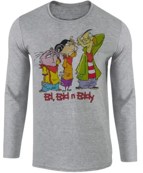Camiseta manga longa Infantil ou Adulto Du Dudu e Edu desenho engraçado - Foto 2