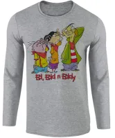 Camiseta manga longa Infantil ou Adulto Du Dudu e Edu desenho engraçado - Foto 2