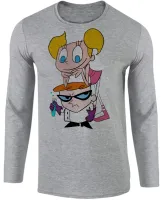 Camiseta manga longa Infantil ou Adulto Laboratório Dexter desenho - Foto 2