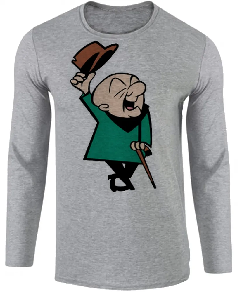 Camiseta manga longa Infantil ou Adulto Mister MR Magoo desenho antigo Imagem