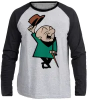 Camiseta manga longa Infantil ou Adulto Mister MR Magoo desenho antigo - Foto 3