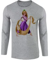 Camiseta manga longa Infantil ou Adulto rapunzel princesa disney - Foto 2